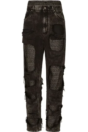 Dolce & Gabbana Vaqueros con detalles rasgados