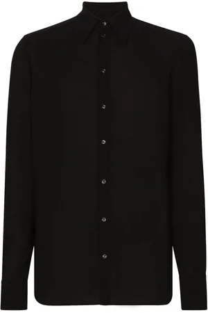Dolce & Gabbana Camisa con cuello recto de pico