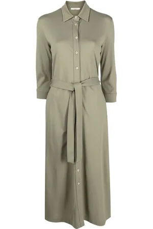 Circolo Vestido midi de manga larga