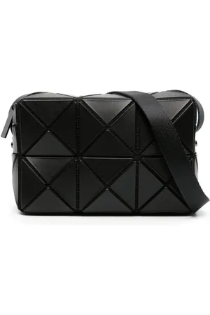 Issey Miyake Bandolera con motivo geométrico