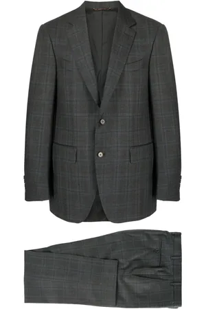 CANALI Traje a cuadros
