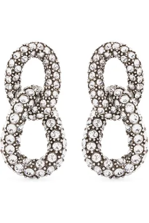 Isabel Marant Pendientes Funky Ring con detalles de cristal