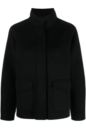 arma leder Chaqueta con cuello alzado