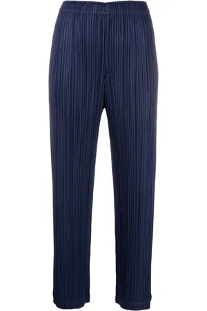 PLEATS PLEASE ISSEY MIYAKE Pantalones capri Mc August plisados