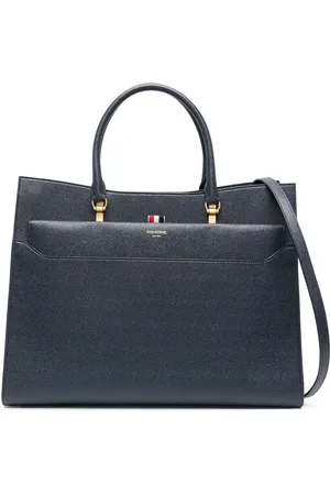 Thom Browne Bolso shopper Duet granulado