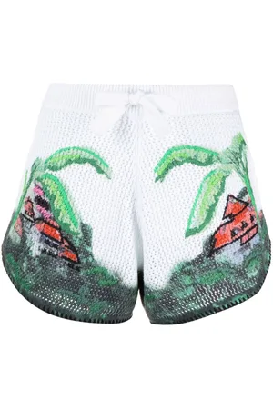 AMIRI Shorts con motivo gráfico