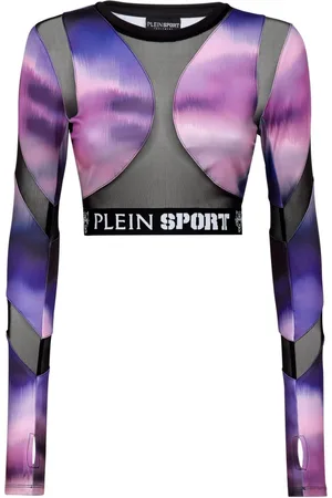 Philipp Plein Top con motivo abstracto