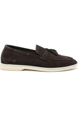 Scarosso Mocasines con detalle de borlas