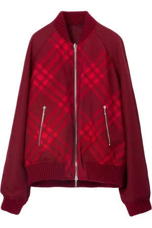 Burberry Chaqueta bómber reversible a cuadros