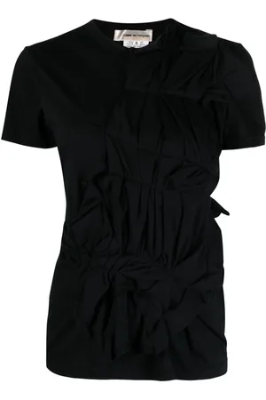 Comme des Garçons Camiseta fruncida