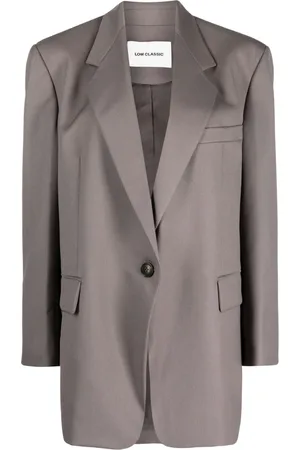 Low Classic Chaqueta con solapas de muesca