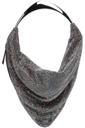 BENEDETTA BRUZZICHES Bolso shopper Ursula con apliques de strass
