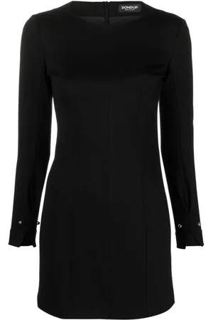 Dondup Vestido corto con placa del logo
