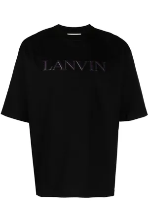 Lanvin Camiseta con aplique del logo