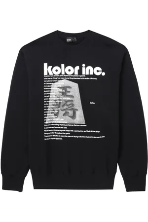 Kolor Sudadera con logo estampado