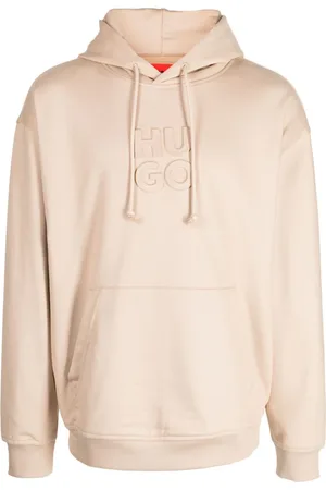 HUGO BOSS Sudadera con capucha y logo en relieve