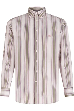 Etro Camisa a rayas