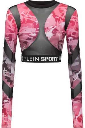Philipp Plein Top con motivo militar