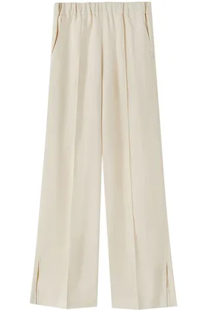 Jil Sander Pantalones palazzo con cinturilla elástica