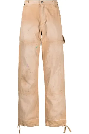 Rhude Pantalones con motivo chevron