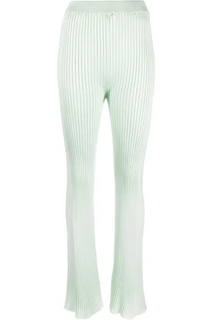 Jil Sander Pantalones acampanados plisados