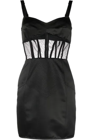 Dolce & Gabbana Vestido corto estilo corsé
