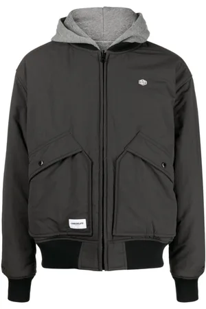 Chocoolate Chaqueta bomber reversible con logo