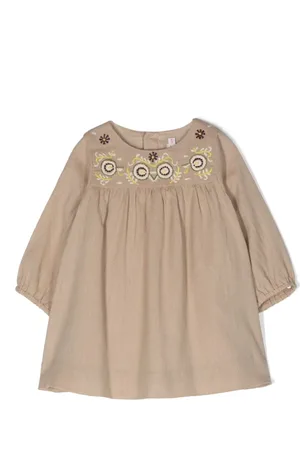 BONPOINT Vestido con detalle bordado