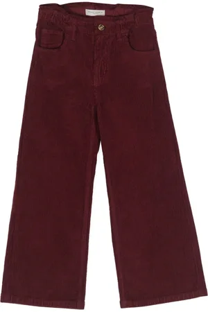 Golden Goose Pantalones de pana con detalles de strass