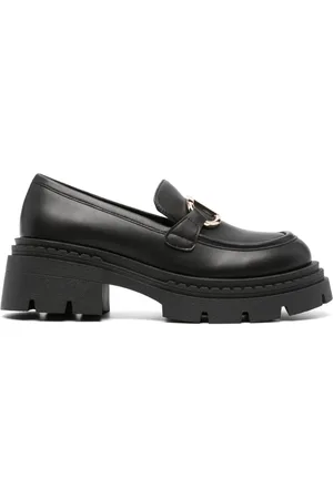 Twin-Set Mocasines Oval T con placa del logo