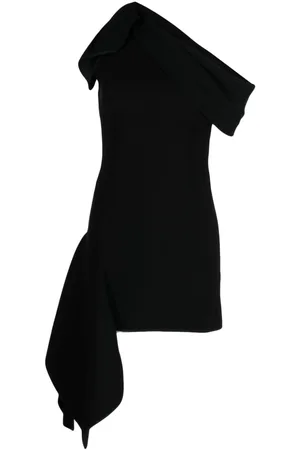 MATICEVSKI Vestido Rigor corto asimétrico
