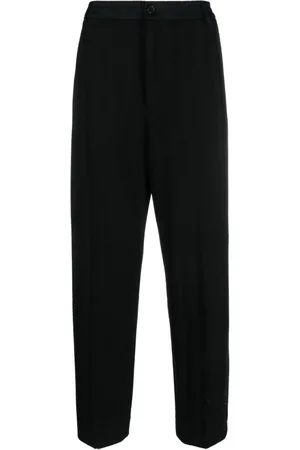 Missoni Pantalones rectos de punto chevron