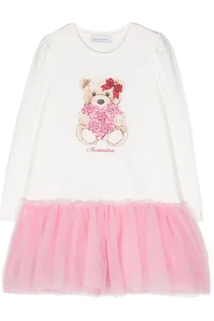 MONNALISA Vestido con estampado gráfico