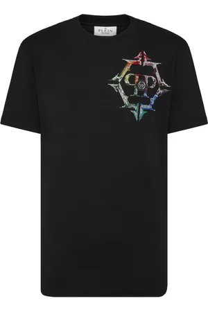 Philipp Plein Camiseta con parche del logo