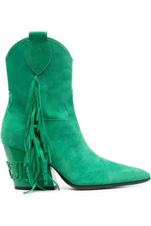 Philipp Plein Botas con detalle de flecos