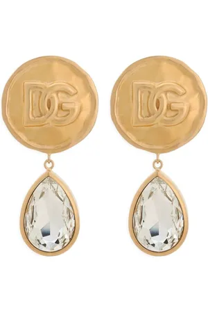 Dolce & Gabbana Pendientes con logo grabado