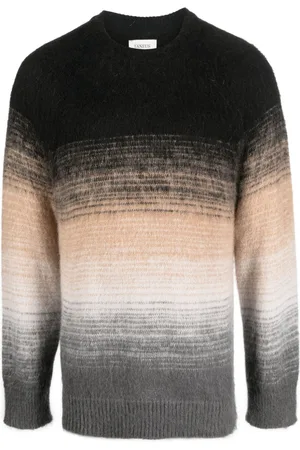 LANEUS Jersey texturizado con efecto degradado