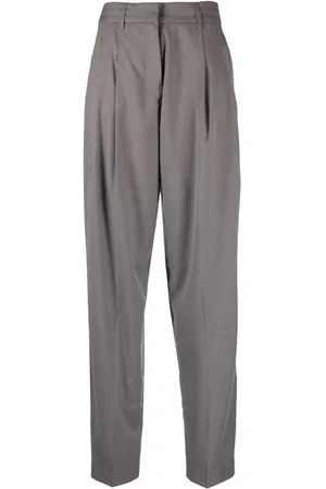 REMAIN Pantalones de vestir con pinzas