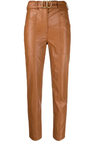 Twin-Set Pantalones con cinturón