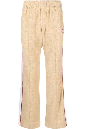 Casablanca Pantalones de chándal con monograma en jacquard