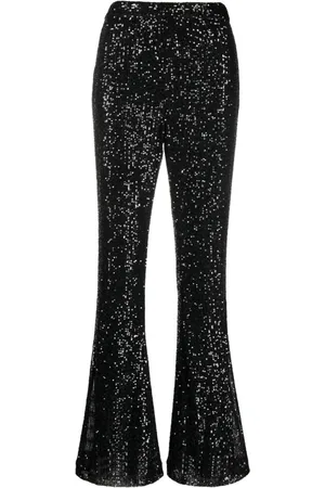 Twin-Set Pantalones acampanados con lentejuelas