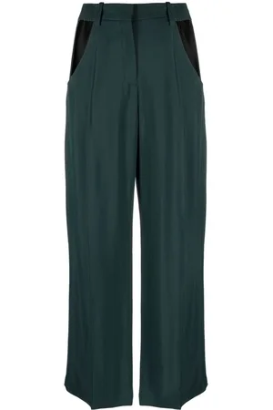 MUGLER Pantalones anchos con aberturas
