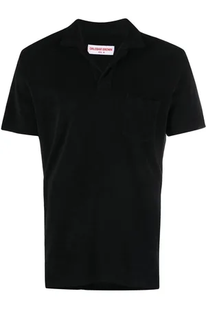 Orlebar Brown Polo de tejido de rizo