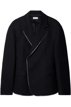 OFF-WHITE Blazer con ribete de cremallera