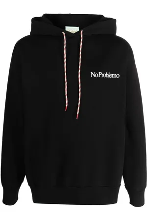 ARIES Sudadera con capucha y eslogan estampado