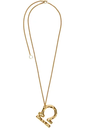 Jil Sander Collar con colgante de símbolo de la paz
