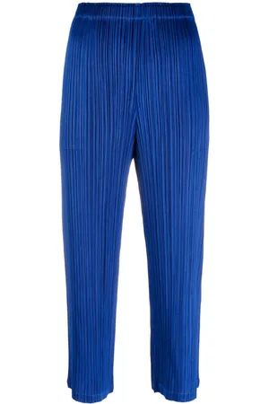 PLEATS PLEASE ISSEY MIYAKE Pantalones capri Mc August plisados