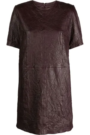 Zadig & Voltaire Vestido corto Riddy con efecto arrugado