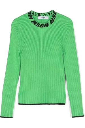 Msgm Jersey de canalé