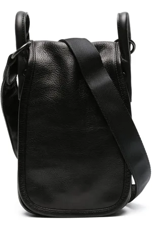 YOHJI YAMAMOTO Bolso de hombro texturizado